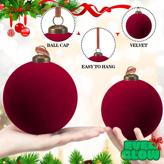 Velvet Christmas Ornament